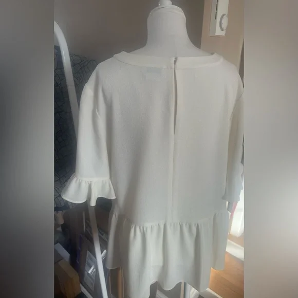 Kate Spade Ruffle Sleeve Top - Picture 4 of 8